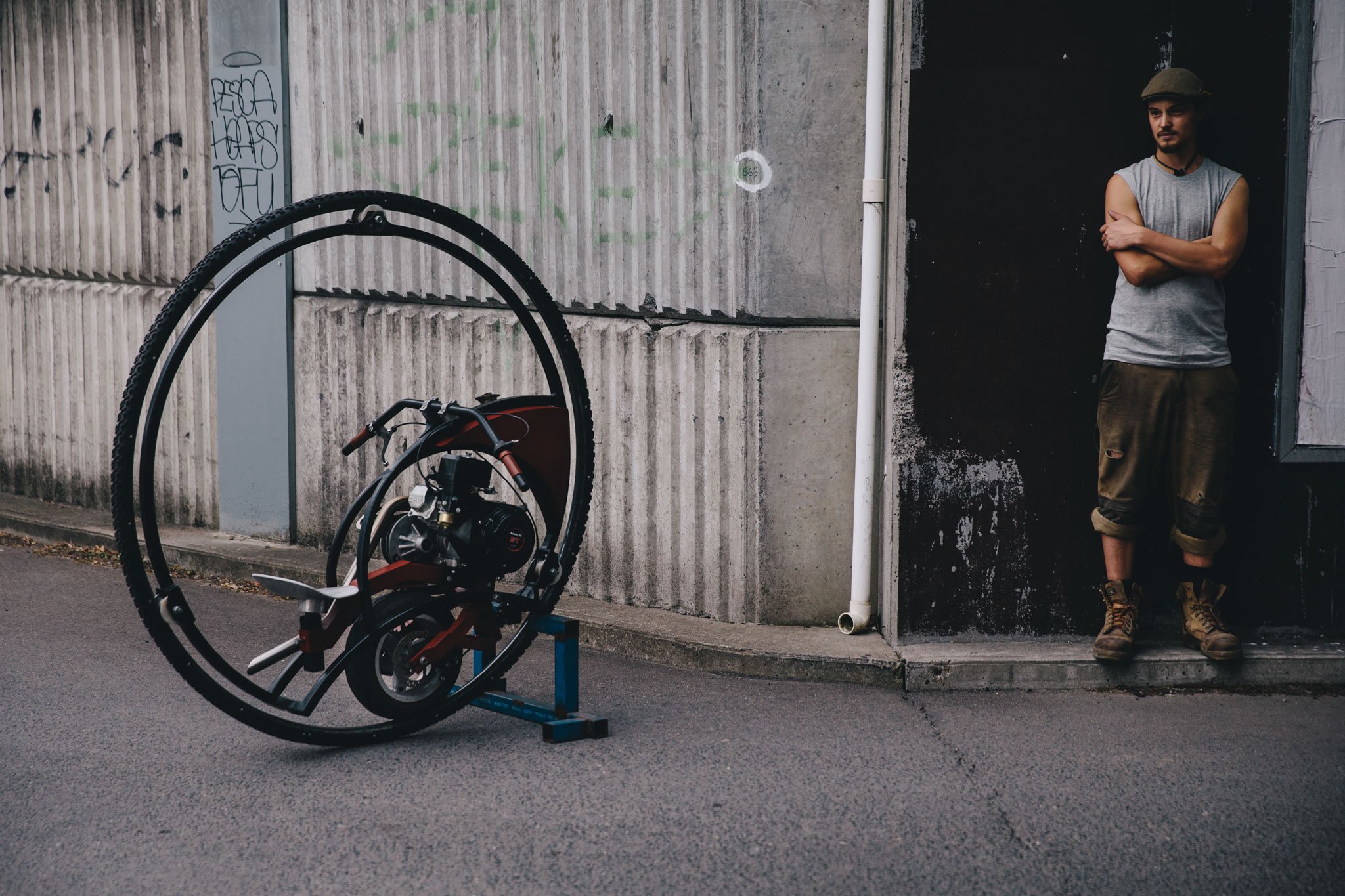 Ollie Edwards motorbike